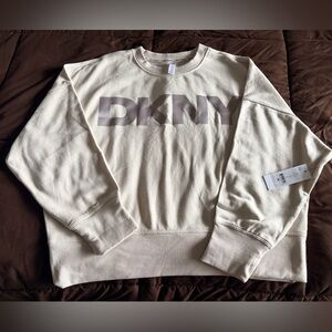 DKNY Sport Beige Pullover